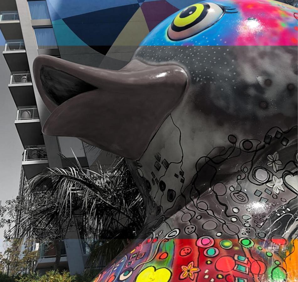 Sls Buenos Aires Puerto Madero Hotel Buitenkant foto The 2019 sculpture
